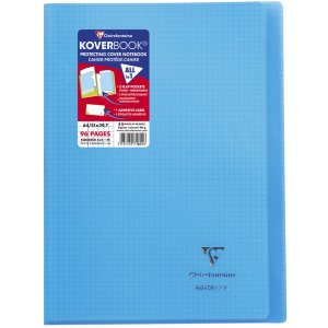 Koverbook PP Clairefontaine, DIN A4, 48 hojas, 90g, cuadriculado