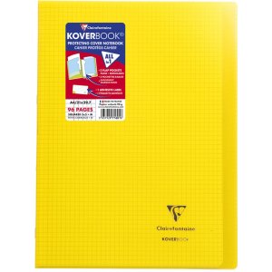 Koverbook PP Clairefontaine, DIN A4, 48 hojas, 90g, cuadriculado