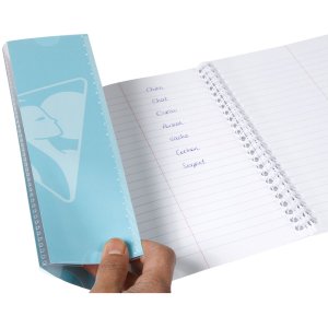 Cuaderno de vocabulario Koverbook Clairefontaine, 11x17cm, 50 hojas