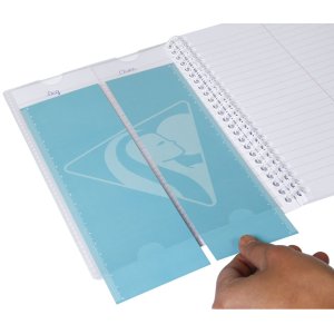 Cuaderno de vocabulario Koverbook Clairefontaine, 11x17cm, 50 hojas