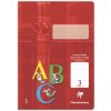 Cuaderno de ejercicios A4 rayado 32 hojas regla 3