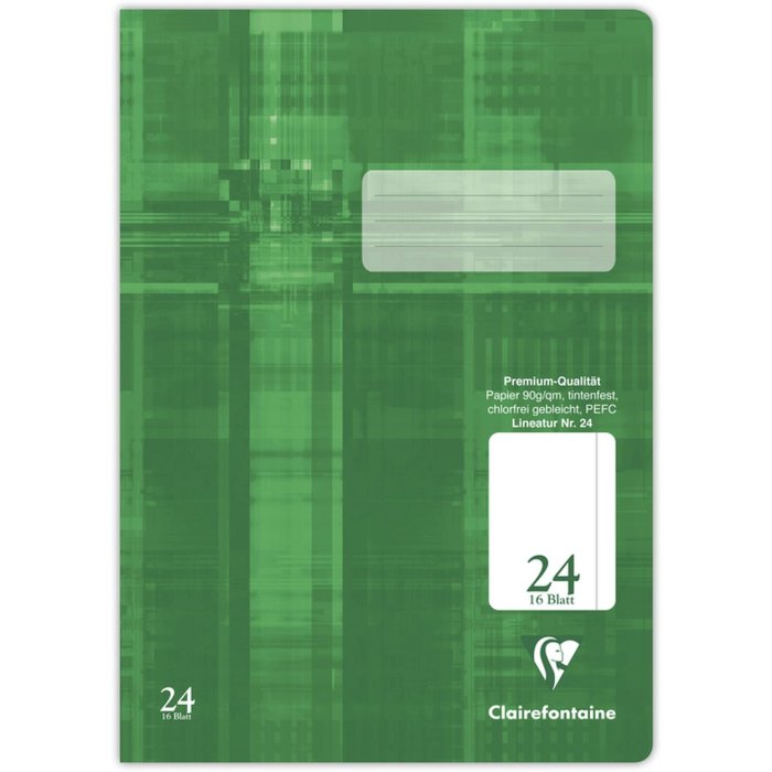 Cuaderno de ejercicios A4 32 hojas en blanco con margen