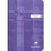 Cuaderno de vocabulario A5 rayado con 2 líneas centrales