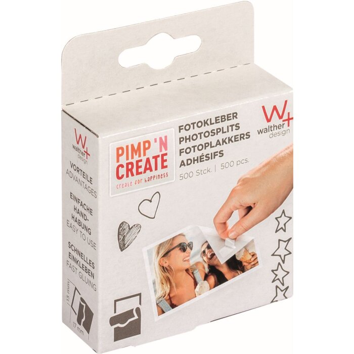 Walther Photo Glue Dots 500 unidades