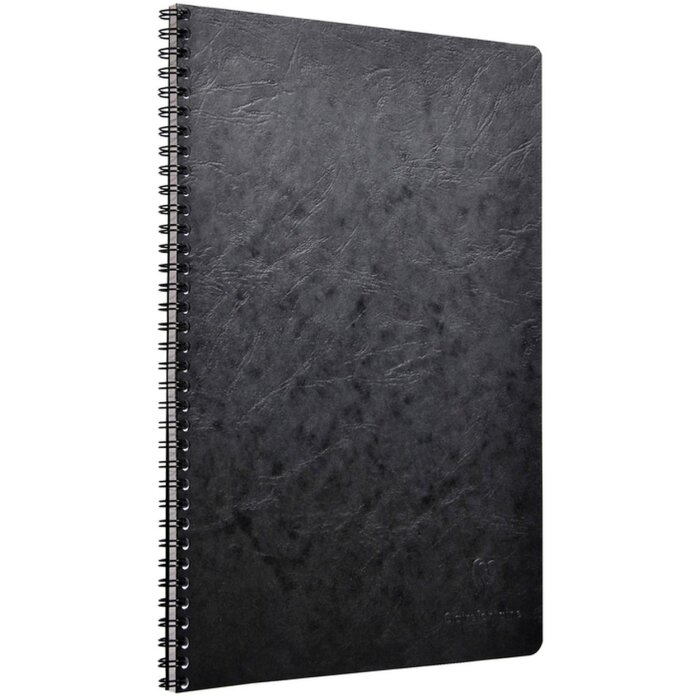 Cuaderno espiral A4 rayado Age Bag negro