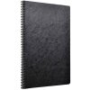 Cuaderno espiral A4 rayado Age Bag negro