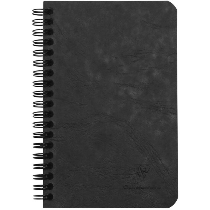 Cuaderno espiral Age Bag, 11x17cm, 60 hojas, 90g, rayado negro
