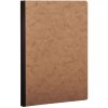 Libreta AgeBag A5 lino a cuadros 96 hojas - Marrone