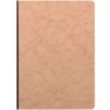 Libreta AgeBag A5 lino a cuadros 96 hojas - Marrone