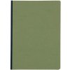 Libreta rústica Age Bag, DIN A5 14,8x21cm, 96 hojas, 90g, cuadriculada Mossgreen