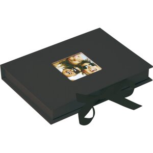 Walther Caja de regalo para fotos Fun negro 13x18 cm