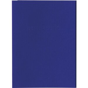Carpeta de solicitud Walther azul medio + sobre de...