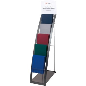 Carpeta de solicitud Walther azul medio + sobre de envío gratuito