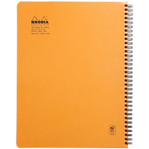 Libro de reuniones Rhodia Classic, DIN A4+ 22,5x29,7cm, 80 hojas, 80g, formulario de reunión