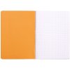 Cuaderno Rhodia A5 cuadriculado 48 hojas naranja