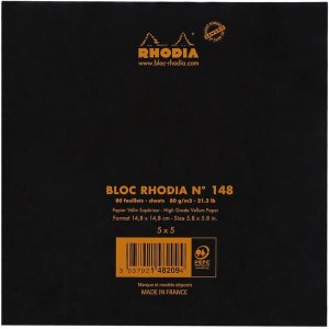 Block Le Carré cuadrado Rhodia, 14,8x14,8cm