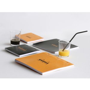Bloc Le Carré cuadrado Rhodia, 5,2x7,5 cm 80 hojas, cuadriculado