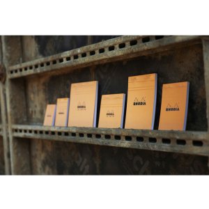 Bloc Le Carré cuadrado Rhodia, 5,2x7,5 cm 80 hojas, cuadriculado