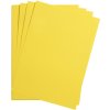 25 hojas de papel A4 de color limón