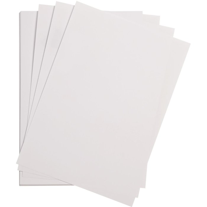 Cartulina fotográfica A4 blanca 25 hojas