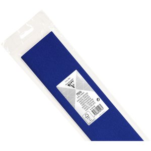 Rollo de papel crepé azul oscuro - 95113C Clairefontaine