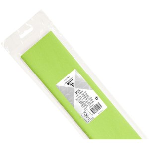 Rollo de papel crepé verde manzana - 95119C Clairefontaine