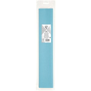 Rollo de papel crepé turquesa - 95125C Clairefontaine
