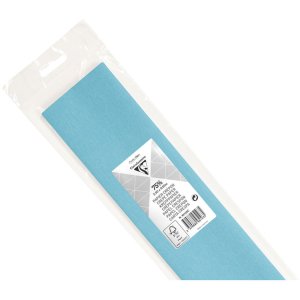 Rollo de papel crepé turquesa - 95125C Clairefontaine