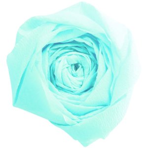 Rollo de papel crepé turquesa - 95125C Clairefontaine