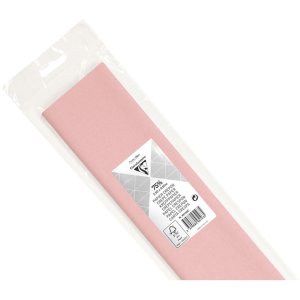 Rollo de papel crepé rosa claro - 95133C Clairefontaine