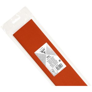 Rollo de papel crepé naranja - 95158C Clairefontaine