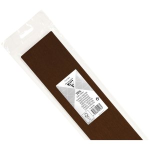 Rollo de papel crepé en chocolate - 95173C Clairefontaine