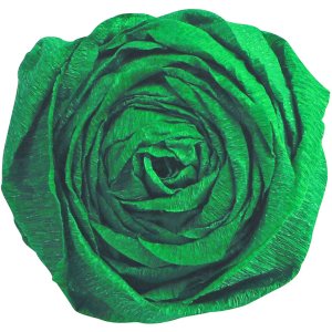 Rollo de papel crepé verde pino - 95174C Clairefontaine