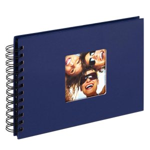 Walther Álbum espiral FUN azul 23x17 cm 40...