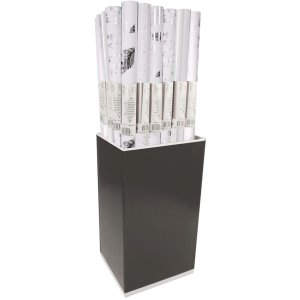 Papel de regalo Premium, 2x0,70m, 80g blanco