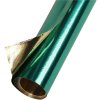 Rollo de papel de aluminio doble cara maildor, 0,8x0,5m, 90g verde laurel