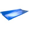 Rollo de papel de aluminio, coloreado por una cara, 2x0,70 m, 80 g - azul oscuro