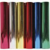 Rollo de papel de aluminio, coloreado por una cara, 2x0,70m, 80g