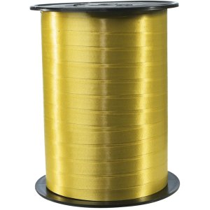 Cinta de regalo brillante 500m oro