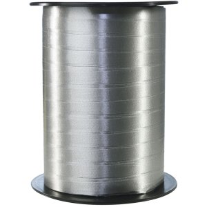Cinta de regalo brillante 500m plata