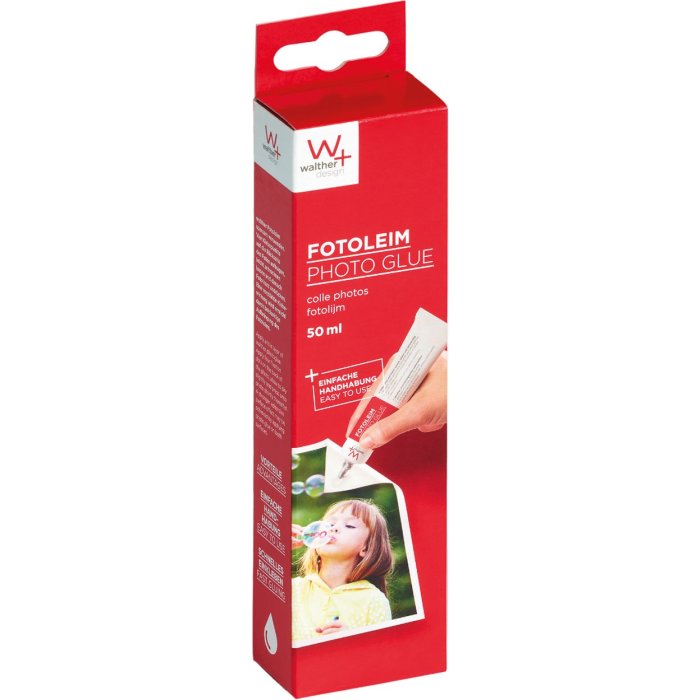 Walther Foto Adhesivo transparente 50 ml