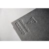 Cuaderno de dibujo cuadrado Goldline, 10x10cm, 140g - Negro
