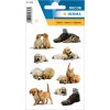 HERMA pegatina adorno lindo perro cachorros 3 hojas