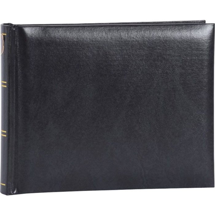 Henzo álbum de fotos BASICLINE negro 21,5x16 cm 50 páginas blancas