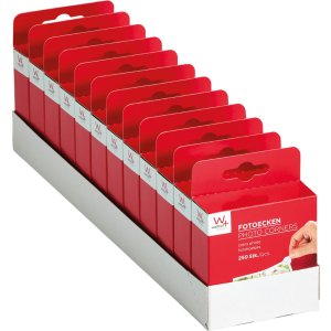 Walther foto esquinas 250 piezas autoadhesivas