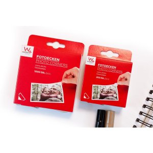 Walther foto esquinas 250 piezas autoadhesivas