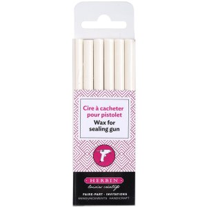Lacre caja 6 barritas extra blanco