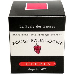Tinta para pluma estilográfica 30 ml rojo burdeos