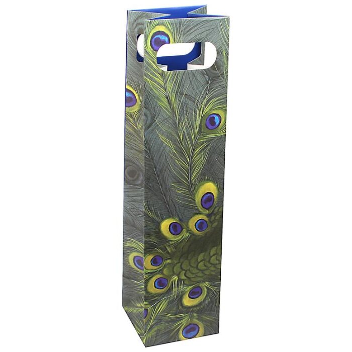 Paradise, bolsa de papel para botellas10x10x40cm