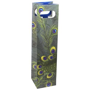 Paradise, bolsa de papel para botellas10x10x40cm